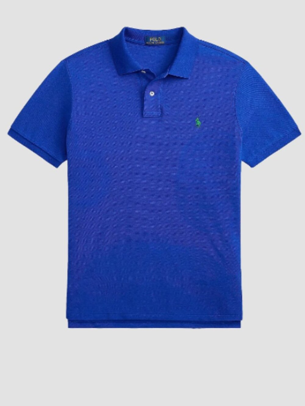 Polo Ralph Lauren Cotton Mesh Polo – Pacific Royal Blue Large – Classic Fit NWOT